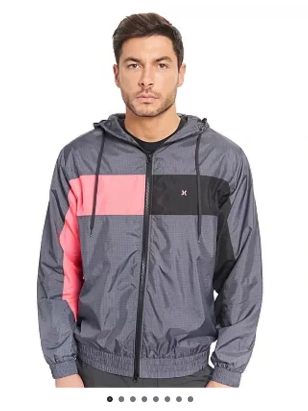 Hurley 90s Jack Windbreaker Jacket Men's Size Small